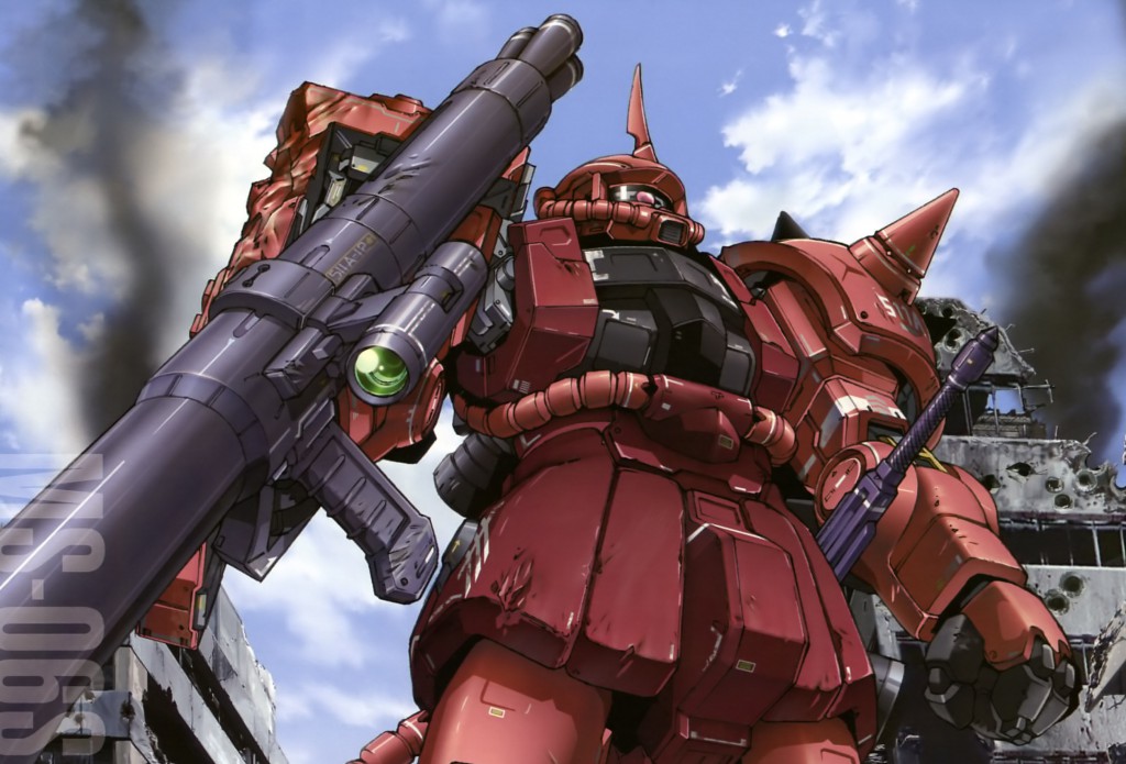 Zaku II Commander Type - GundamBuilder