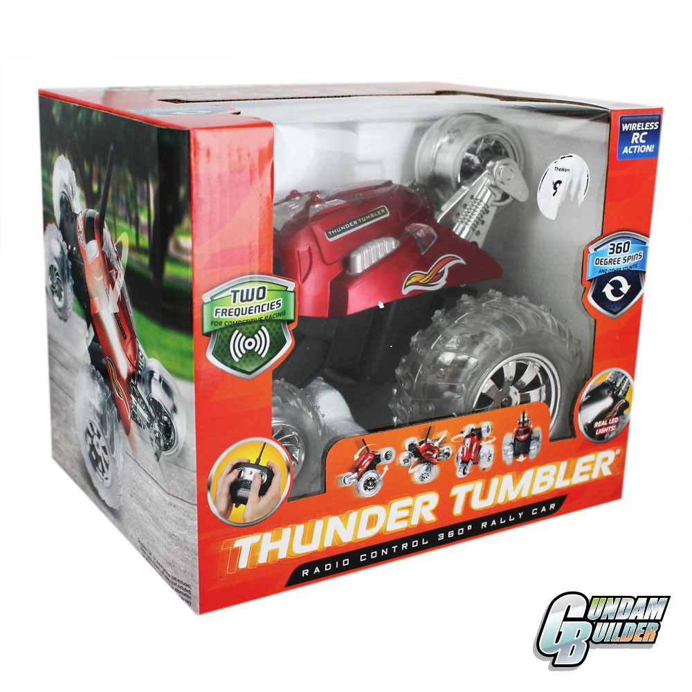 rc 360 rally car thunder tumbler