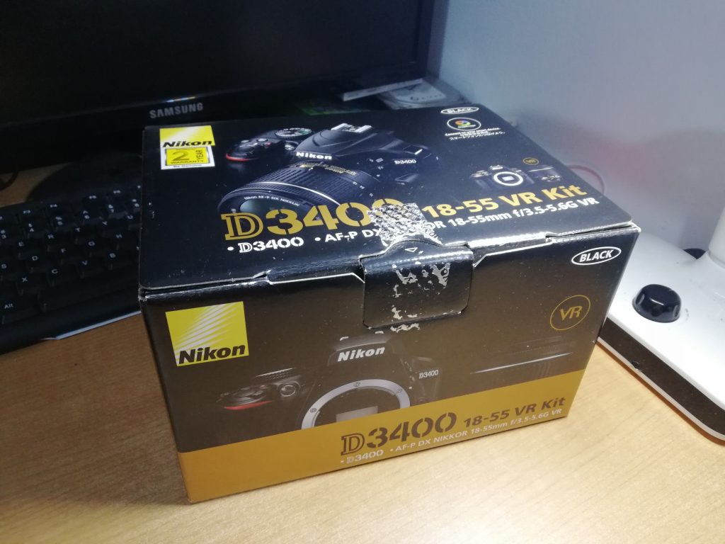 Nikon D3400 18-55 VR Kit - GundamBuilder